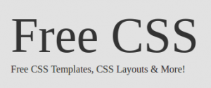 free css template logo