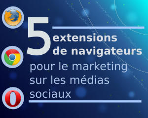 5 extensions de navigateurs pour le marketing sur les medias sociaux