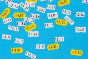 Prix avec nombres à virgule